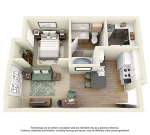 Floorplan Photos Gallery The Villas At Katy Trail Apartments in Dallas, TX offers studios, 1,2 and 3 bedroom apartment homes!
